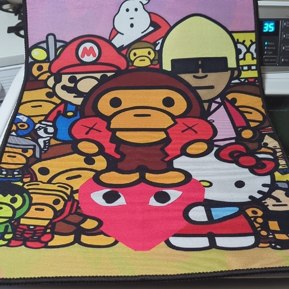 Colorful Graphic Print Rug - Picture 2 of 2